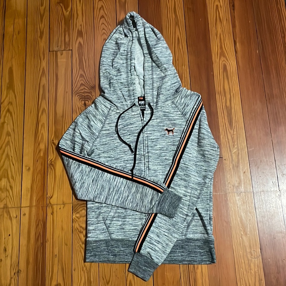VS PINK Lightweight Full Zip Hoodie- S